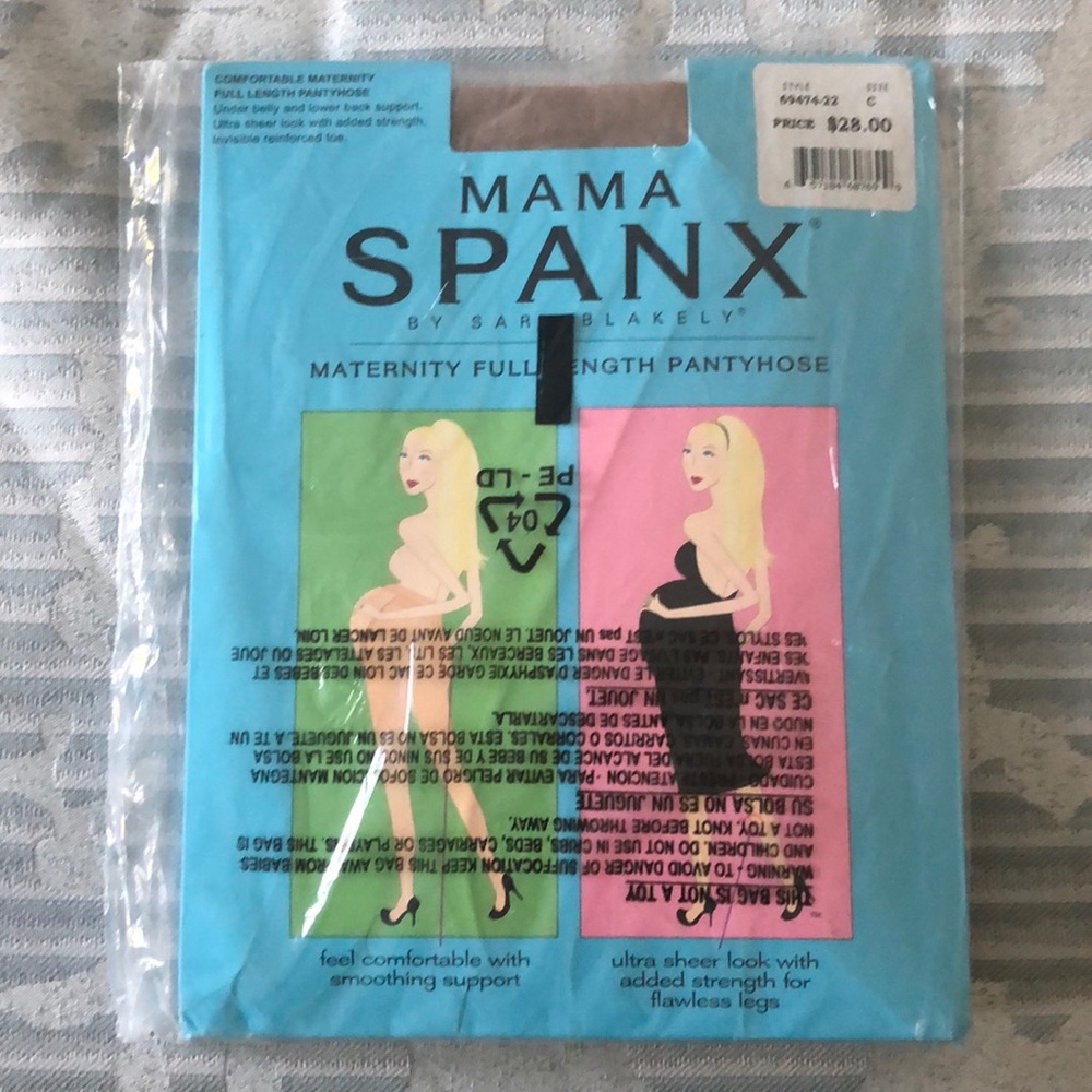 Mama Spanx Maternity Full Length Pantyhose